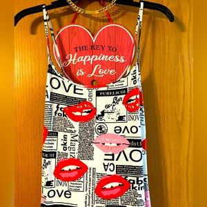 Sun dress light weight dress size large